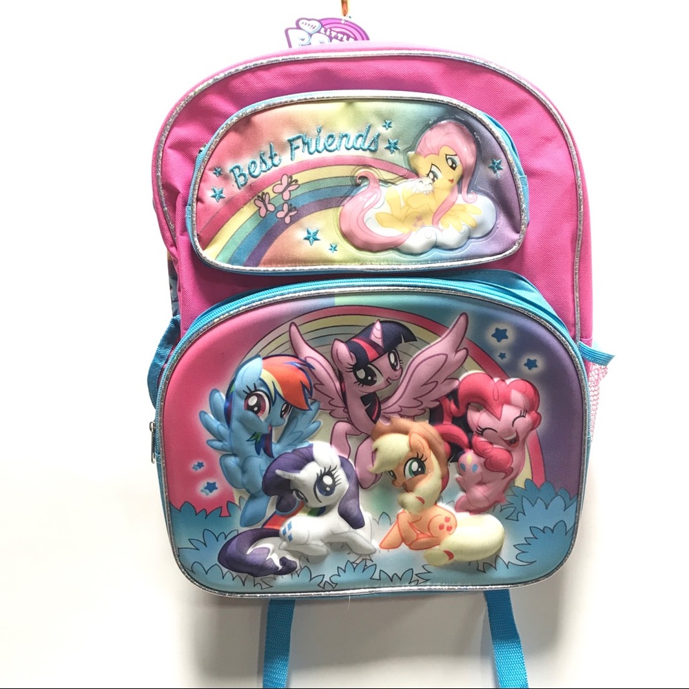My Little Pony MLP Girls 16” Bag School Backpack